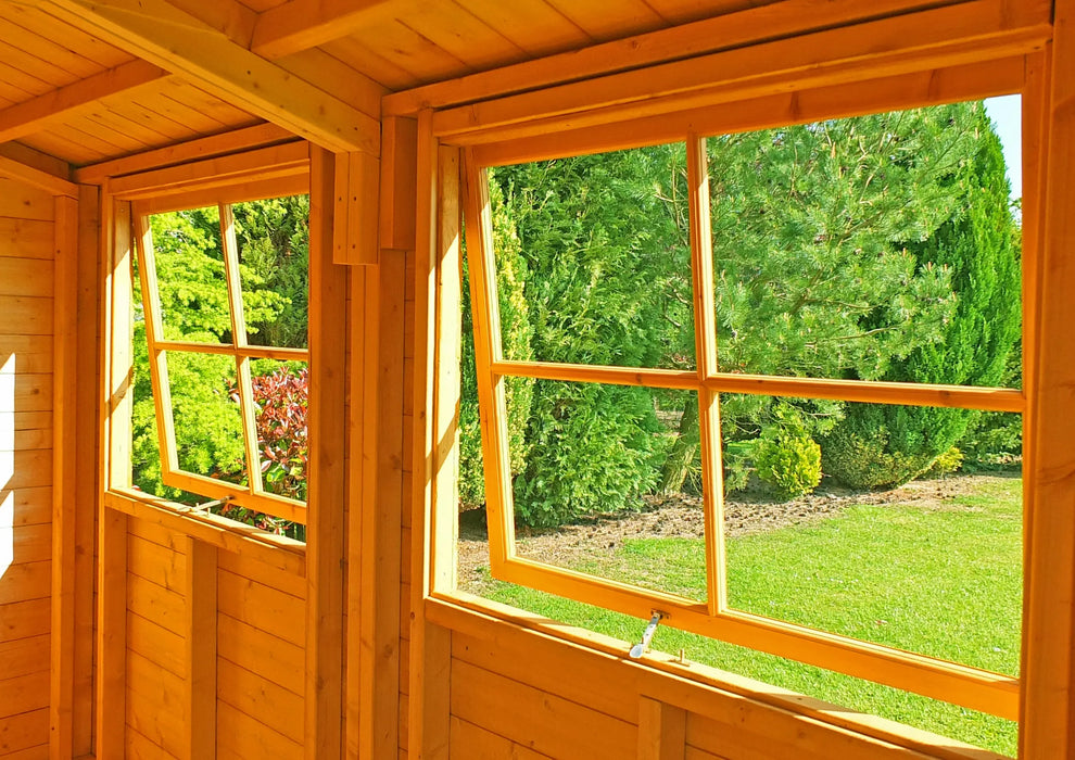 10' x 10' Bison Heavy Duty Shed - Chestnut Mill