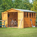 10' x 6' Overlap Double Door Shed - August Special Offer - 4% OFF - Chestnut Mill