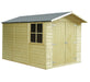 10' x 7' Guernsey Double Door Shed Apex Shed - Chestnut Mill