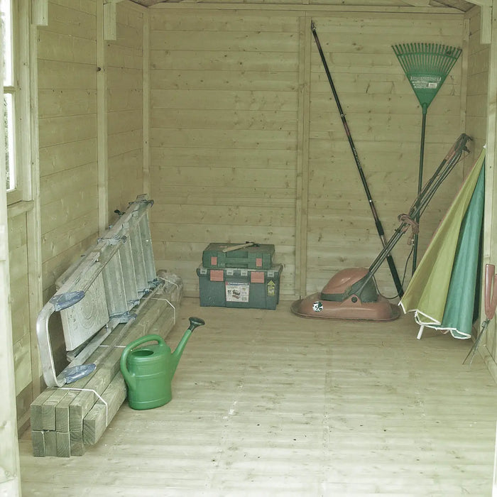 10' x 7' Guernsey Double Door Shed Apex Shed - Chestnut Mill