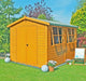 10' x 8' Bison Heavy Duty Shed - Chestnut Mill