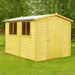 10' x 8' Hi spec apex Shed - Chestnut Mill