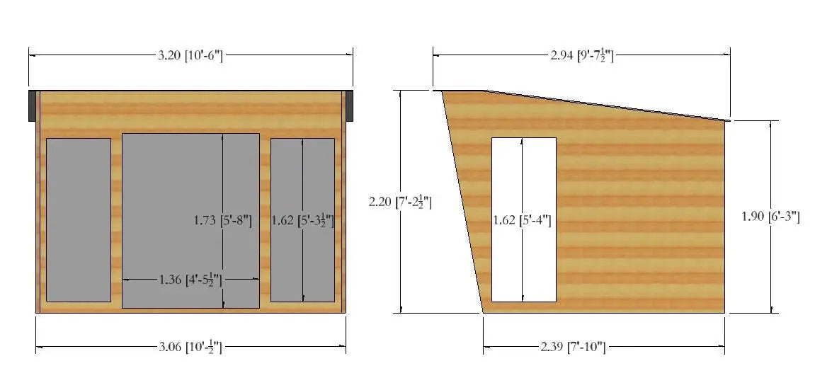 10' x 8' Highclere Summerhouse - Chestnut Mill