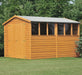 12' x 6' Overlap Double Door Shed - Chestnut Mill