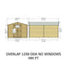 12' x 8' Garden Value - Overlap Double Door Shed Shire Garden Buildings