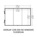 12' x 8' Garden Value - Overlap Double Door Shed Shire Garden Buildings