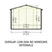 12' x 8' Garden Value - Overlap Double Door Shed Shire Garden Buildings