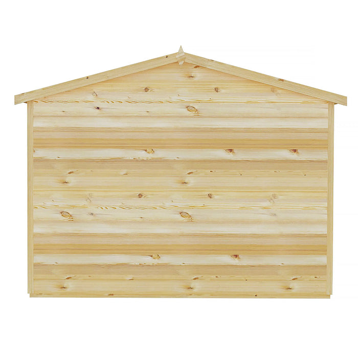 12' x 8' Garden Value - Overlap Double Door Shed Shire Garden Buildings