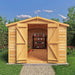 12' x 8' Garden Value - Overlap Double Door Shed Shire Garden Buildings