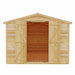 12' x 8' Garden Value - Overlap Double Door Shed Shire Garden Buildings
