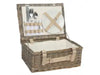 14" FITTED HAMPER - 2 PERSON - Chestnut Mill