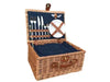 2 PERSON BLUE TWEED HAMPER - Chestnut Mill