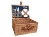 2 PERSON BLUE TWEED HAMPER - Chestnut Mill