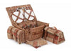 4 PERSON AUTUMN RED TARTAN HAMPER - Chestnut Mill