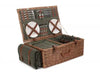 4 PERSON GREEN TWEED HAMPER - Chestnut Mill