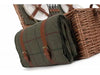 4 PERSON GREEN TWEED HAMPER - Chestnut Mill