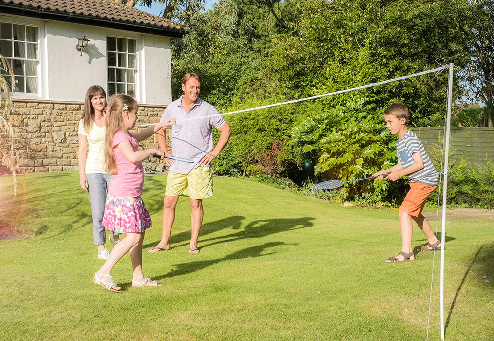 4 Player Badminton Set with Net - Chestnut Mill