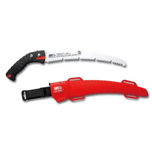 PRO PRUNING SAW/SHEATH -CURVED S-TURBOCUT BLADE/4MM PITCH -320MM -RUBBER GRIP - Chestnut Mill