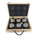 6 Ball Boule in a Wooden Box - Chestnut Mill