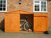 6' x 3' Shiplap Bike Store no floor - Chestnut Mill