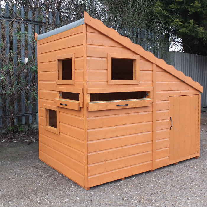 6' x 4' Command Post Playhouse - Chestnut Mill