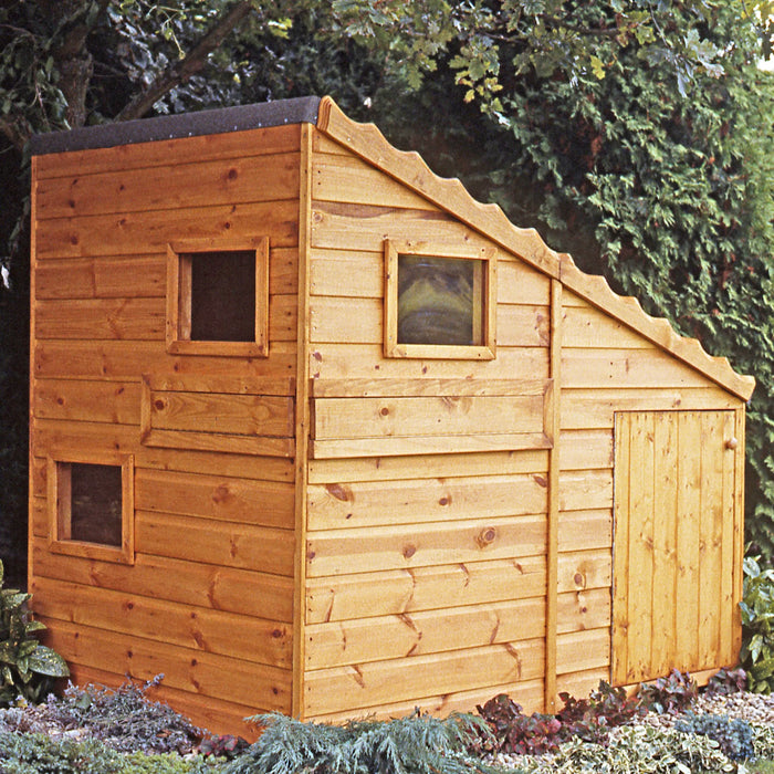 6' x 4' Command Post Playhouse - Chestnut Mill