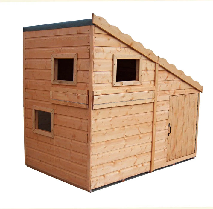 6' x 4' Command Post Playhouse - Chestnut Mill