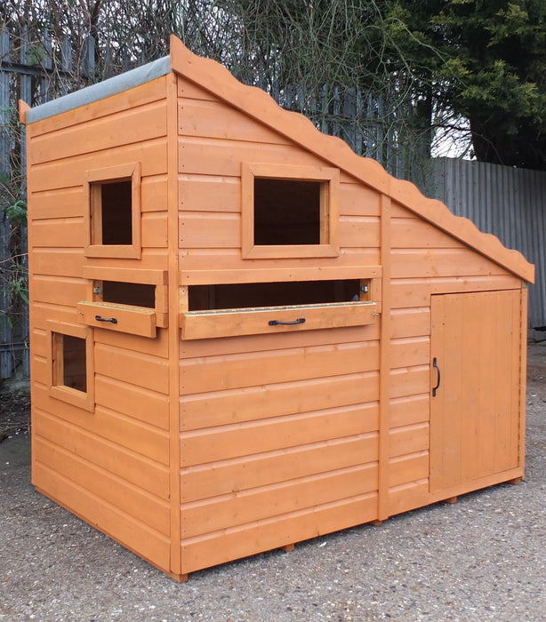 6' x 4' Command Post Playhouse - Chestnut Mill