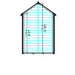 6' x 4' Overlap Single Door Shed - Chestnut Mill