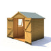 6' x 6' Arran Apex Shiplap Double Door Shed - Chestnut Mill