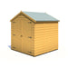 6' x 6' Arran Apex Shiplap Double Door Shed - Chestnut Mill