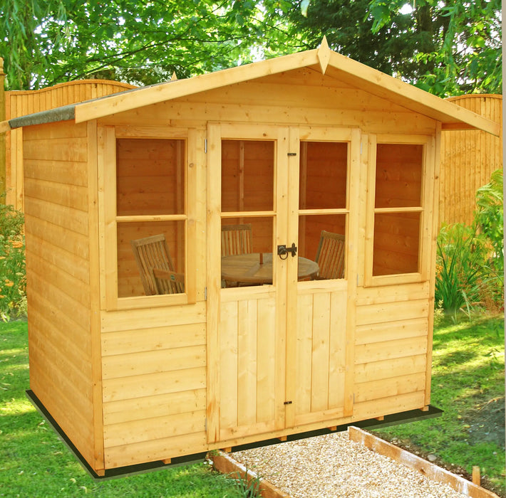 7' x 5' Haddon Summerhouse - Chestnut Mill