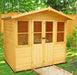 7' x 5' Haddon Summerhouse - Chestnut Mill