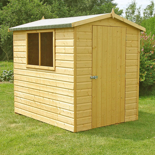 7' x 5' Hi spec apex Shed - Chestnut Mill