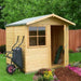 7' x 7' Abri Apex Single Door Shed - Chestnut Mill