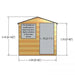 7' x 7' Abri Apex Single Door Shed - Chestnut Mill