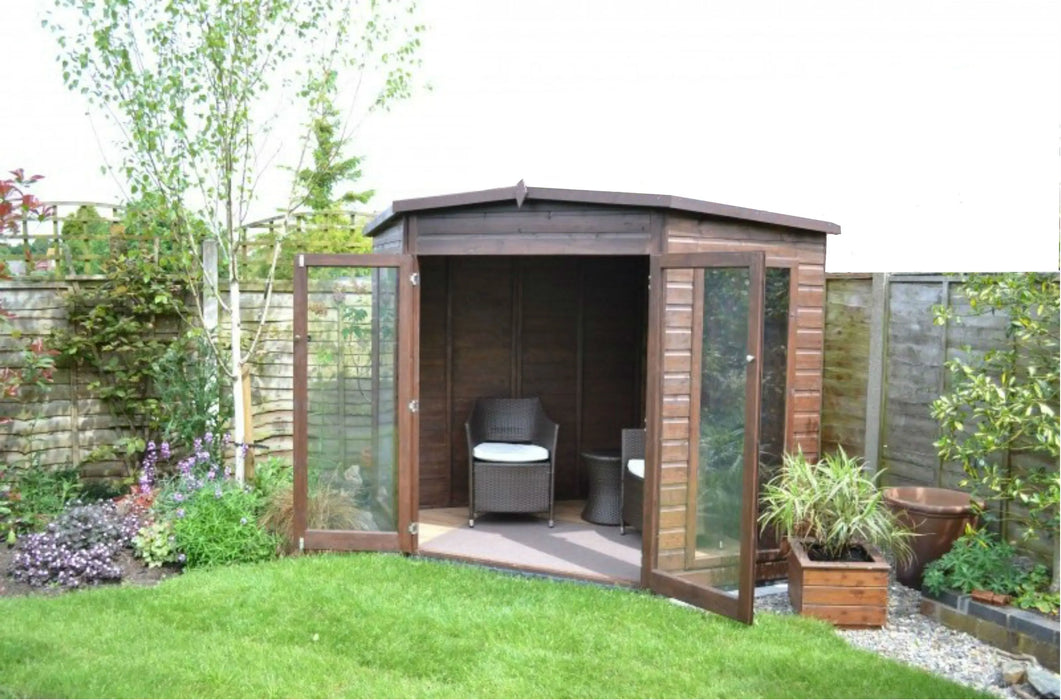 7' x 7' Barclay Summerhouse - Chestnut Mill