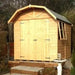 7' x 7' Barn Shiplap Shed Double Door Shed - Chestnut Mill