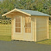 7' x 7' Crinan 19mm Log Cabin - August Special Offer - 9% OFF - Chestnut Mill