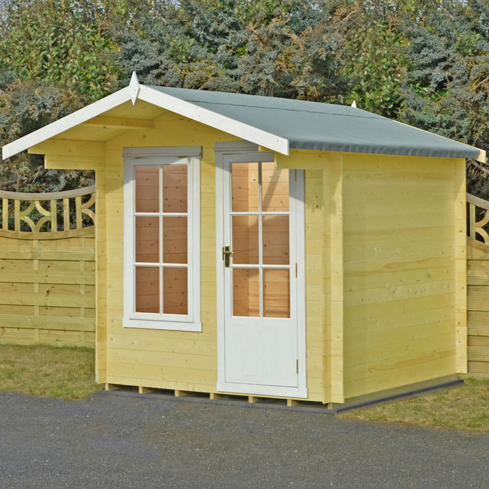 7' x 7' Crinan 19mm Log Cabin - August Special Offer - 9% OFF - Chestnut Mill