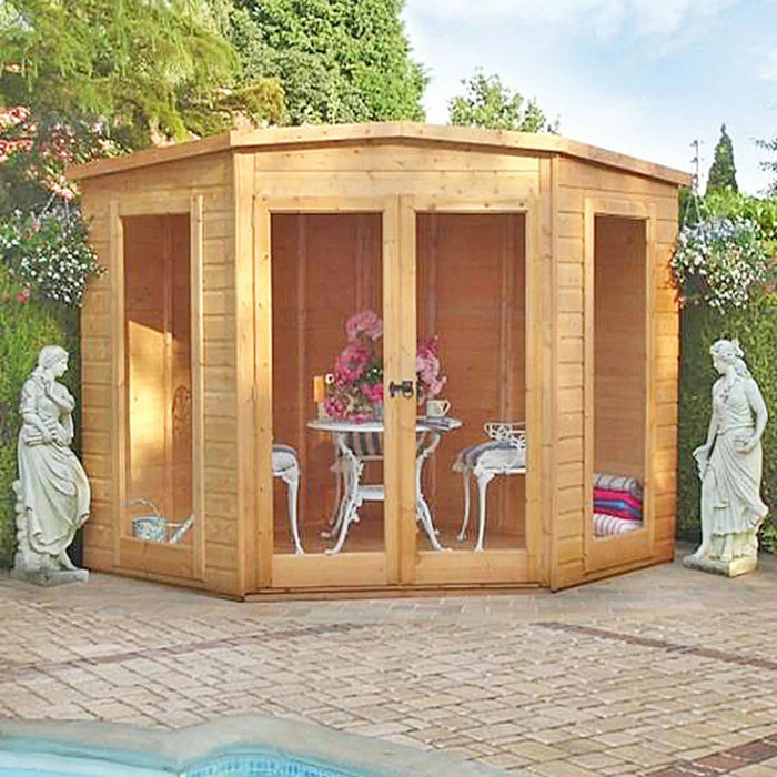 8' x 8' Barclay Summerhouse - Chestnut Mill