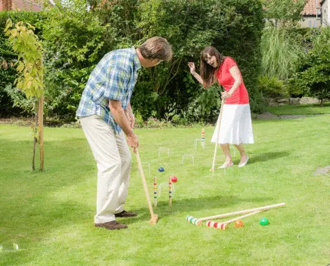 96cm Croquet Set in Canvas Bag - Chestnut Mill