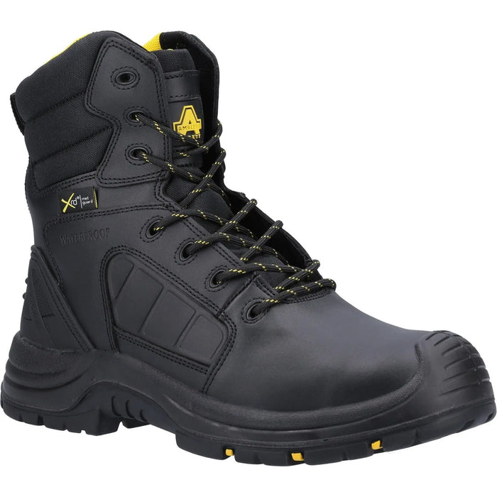 AS350C Berwyn Hi-Leg Waterproof Metal Free Metatarsal Safety Boot - Chestnut Mill