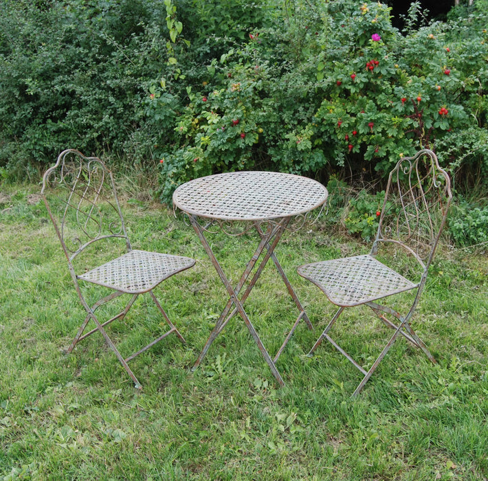 AVALON BISTRO SET 3 Piece - Green Rust - Chestnut Mill