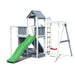 Activer Grey & White Climbing Frame with Swing and Slide - Chestnut Mill