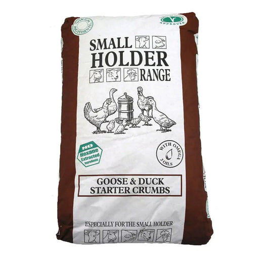 Allen & Page Goose & Duck Starter Crumbs  - 20 kg - Chestnut Mill