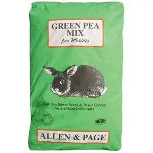 Allen & Page Green Pea Mix for Rabbits - 20 kg - Chestnut Mill