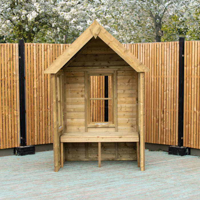 Almarie Garden Arbour - 4'x3' - Chestnut Mill