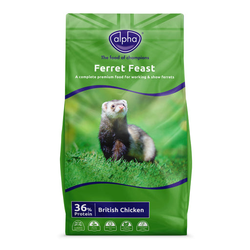 Alpha Ferret Feast 6x 2.5kg - Chestnut Mill