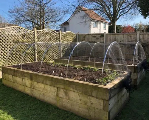 Aluminium Hoops Small - 60cm Tall x 1.15m Wide - Hoops Only - Chestnut Mill